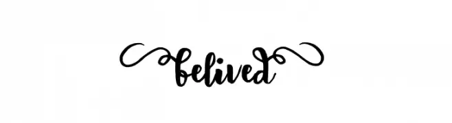 BeliveD  Descarca Fonturi Gratis