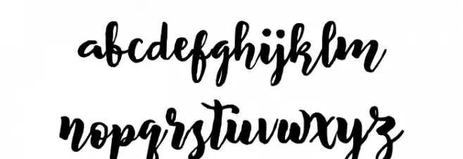 BeliveD Font LOWERCASE