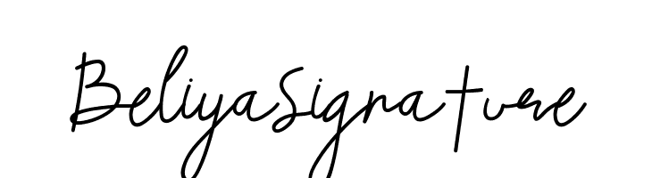 Beliya Signature  baixar fontes gratis
