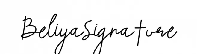 Beliya Signature  Frei Schriftart Herunterladen
