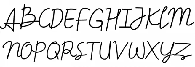 Beliya Signature Шрифта ВЕРХНИЙ