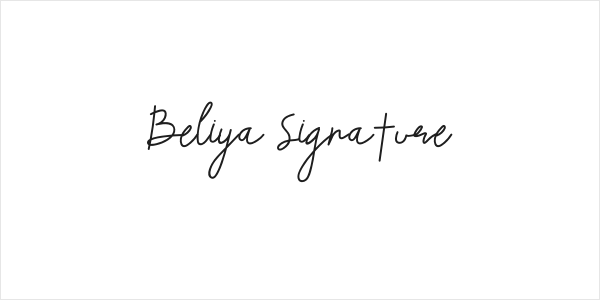 Beliya Signature Logo