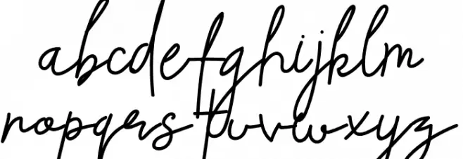 Beliya Signature Fuentes MINÚSCULAS