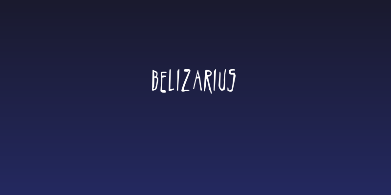 Belizarius Social Header