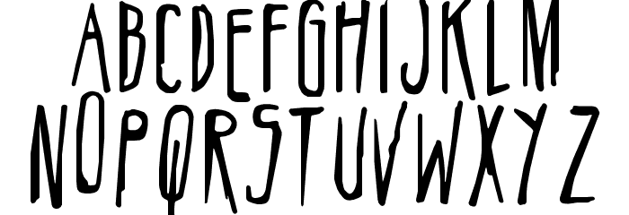 Belizarius Font LOWERCASE