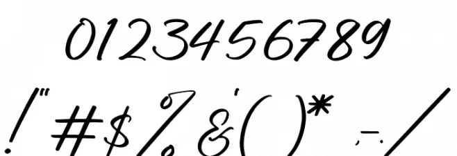 Belizka फ़ॉन्ट अन्य घर का काम