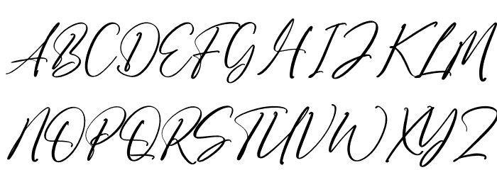 Belizka Font UPPERCASE