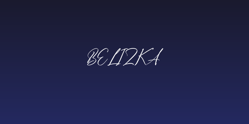 Belizka Social Header