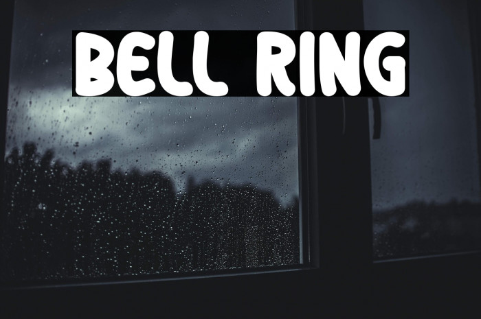 Bell Ring フォント examples