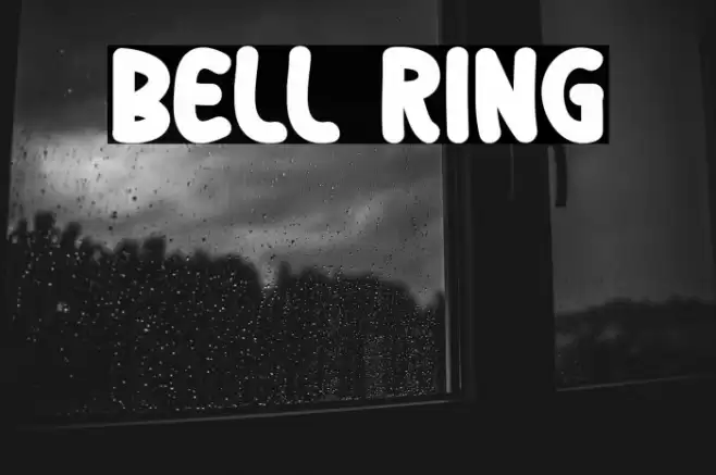 Bell Ring Font examples