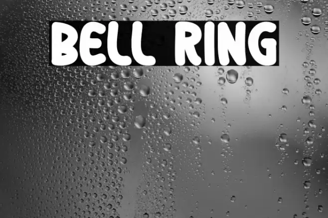 Bell Ring Font examples