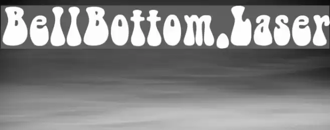 BellBottom.Laser Font examples