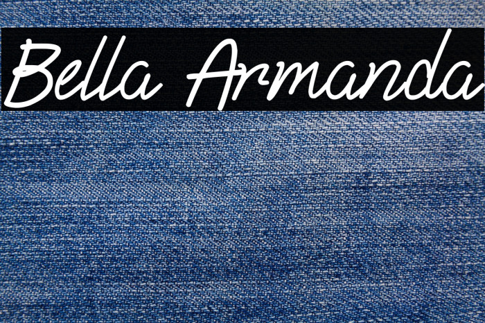 Bella Armanda Example 1