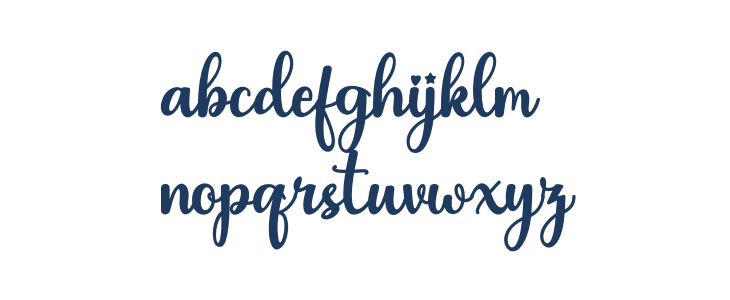 Bella Bangsa Lowercase