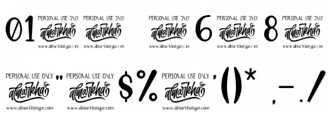 Bella Ciao Font OTHER CHARS