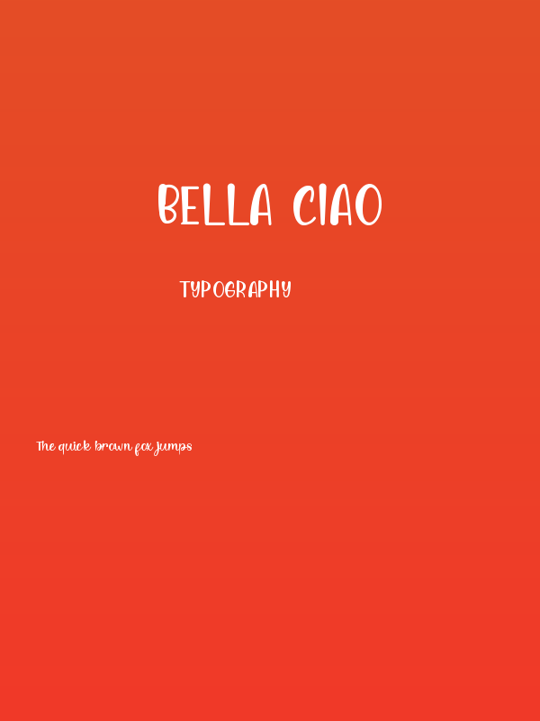 Bella Ciao Poster
