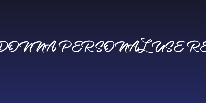 Bella Donna Personal Use Regular Social Header