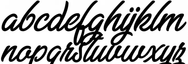Bella Fashion Personal Use Font Litere mici