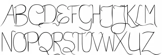 Bella K. A Better Place Alts Schriftart Groß