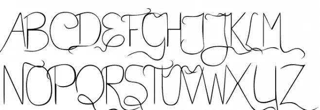 Bella K. A Better Place Normal Schriftart Groß