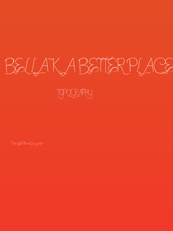 Bella K. A Better Place Normal Poster
