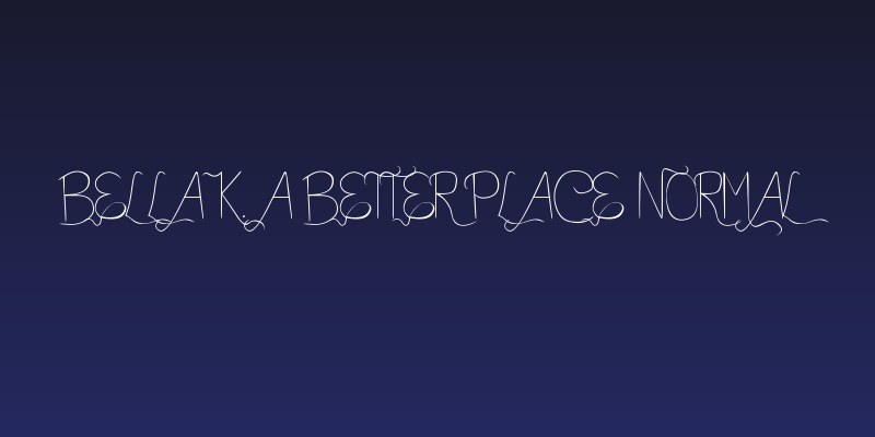Bella K. A Better Place Normal Social Header