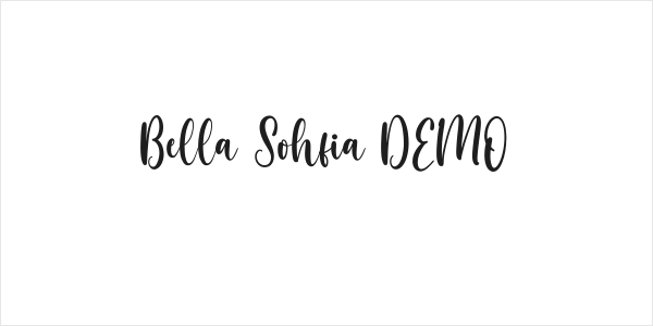 Bella Sohfia DEMO Logo