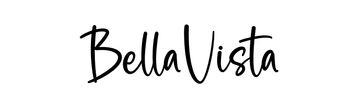 Bella Vista  font caratteri gratis