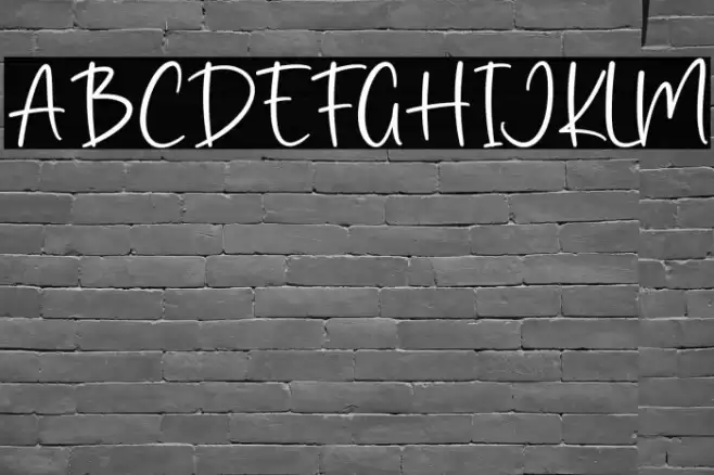 Bella Vista Font examples