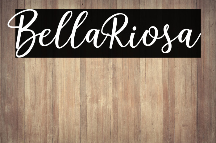 BellaRiosa Example 1