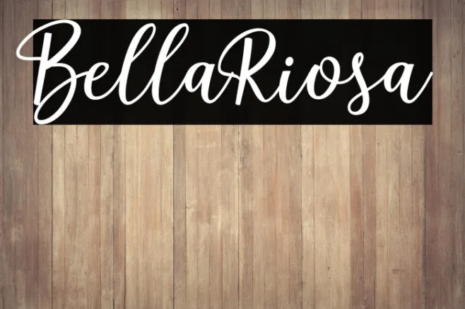 BellaRiosa Example 1