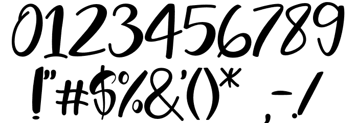 BellaSafira Font OTHER CHARS