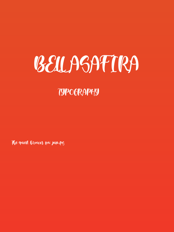 BellaSafira Poster