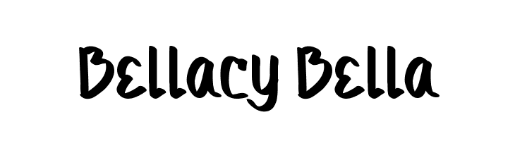 Bellacy Bella  baixar fontes gratis