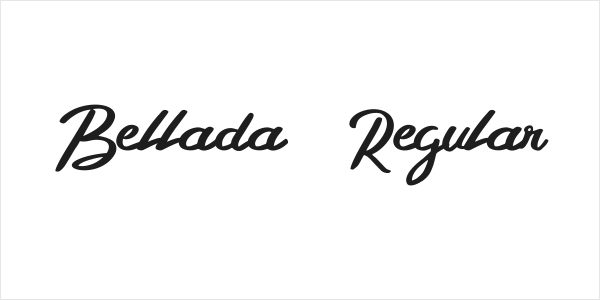 Bellada  Regular Logo