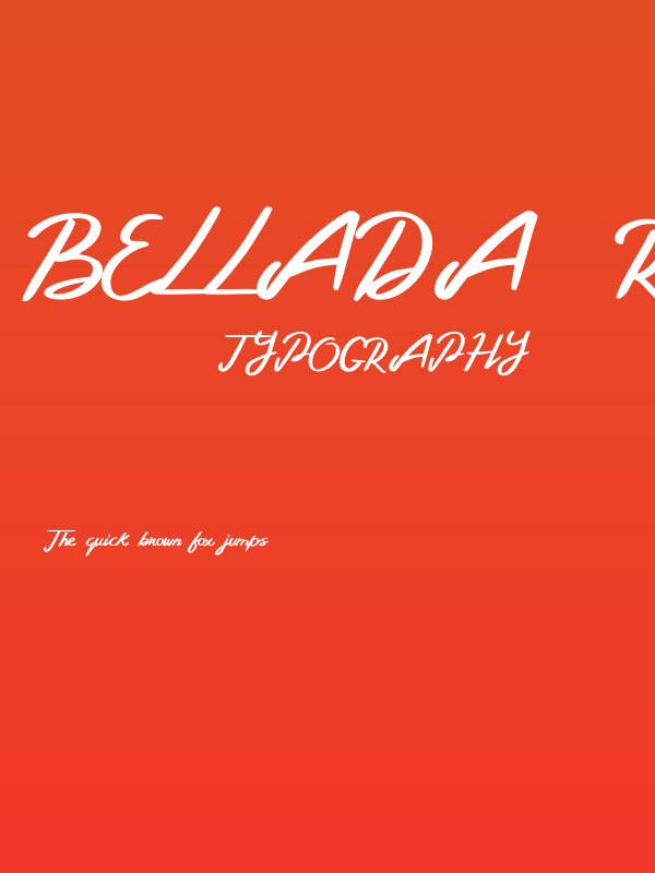 Bellada  Regular Poster