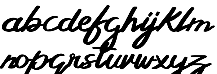 Bellada Regular Font LOWERCASE