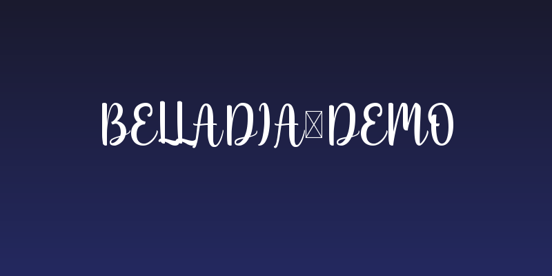 Belladia-Demo Social Header
