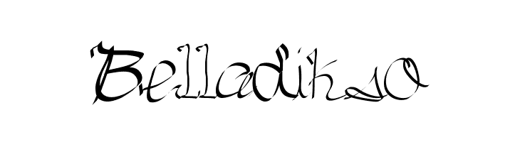 Belladikso  Скачать бесплатные шрифты