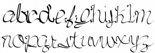 Belladikso Font Litere mici