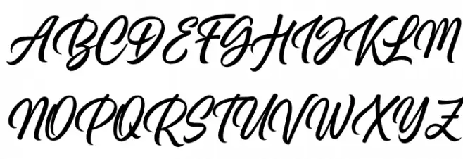 Belladio PERSONAL USE ONLY Regular Schriftart Groß