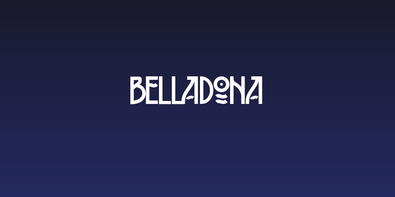 Belladona Social Header