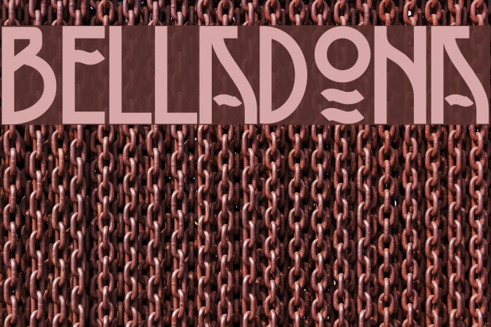 Belladona Font examples