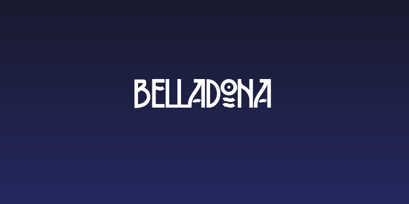 Belladona Social Header