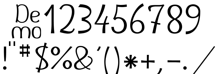 Belladone Font OTHER CHARS