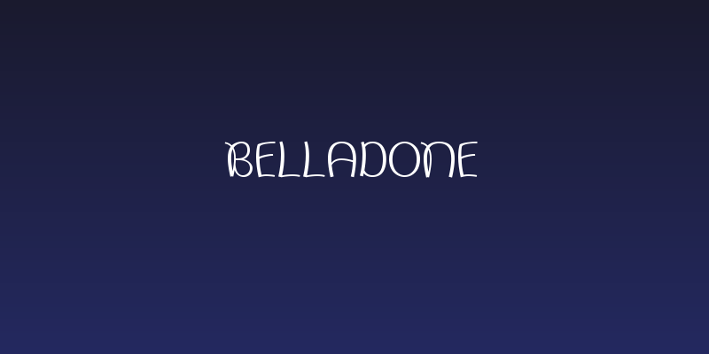 Belladone Social Header