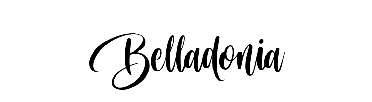 Belladonia  免费字体下载