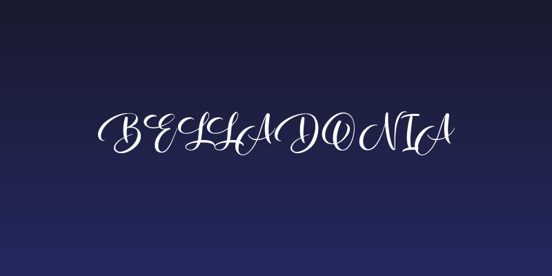 Belladonia Social Header