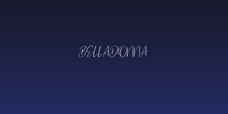 Belladonna Social Header