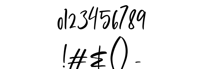 Bellagio Regular Font OTHER CHARS